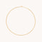 Chelsea Story Story Chain Anklet in Solid Gold
