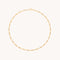 Soho Story Chain Anklet in Solid Gold