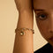 Open Link Chain Bracelet in Gold