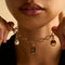 Cosmic Coin Clip Charm in Gold