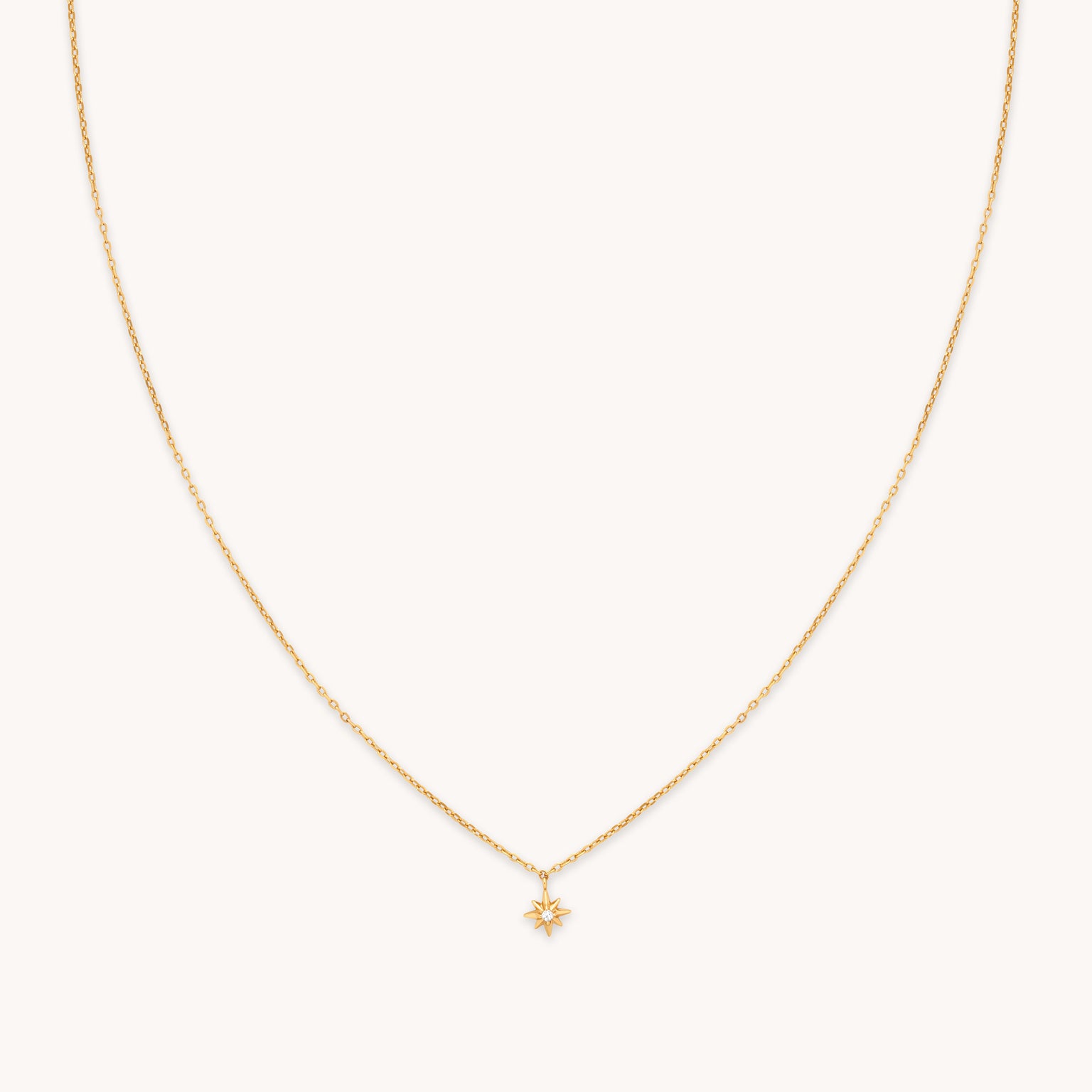 Twilight Star Pendant Necklace in Gold