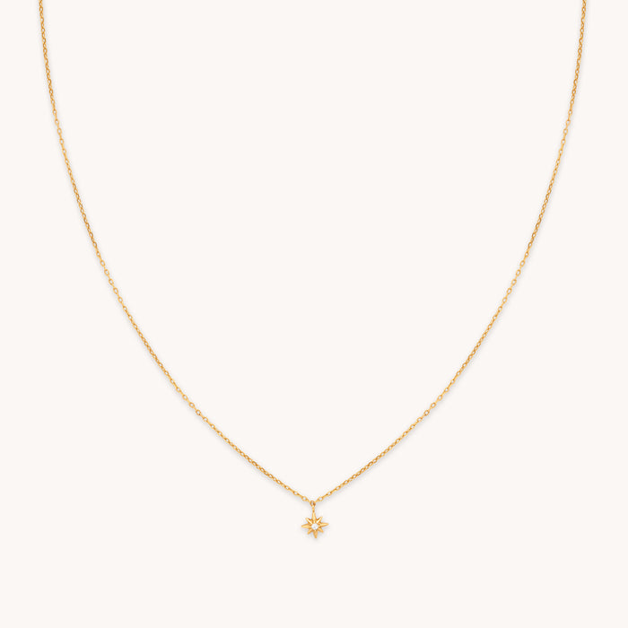 Twilight Star Pendant Necklace in Gold