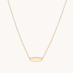 ID Pendant Necklace in Solid Gold