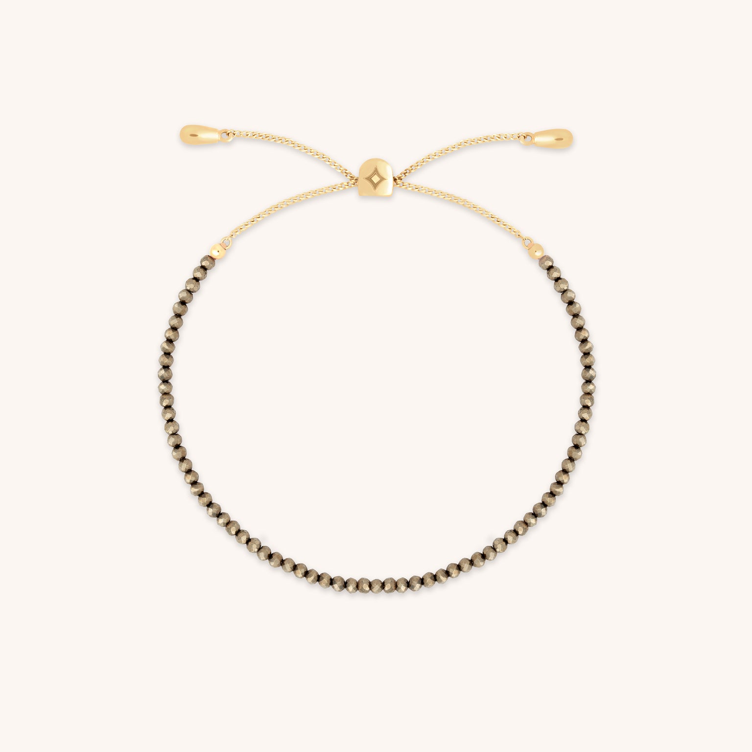 Ironstone Gemstone Bracelet in 9k Gold
