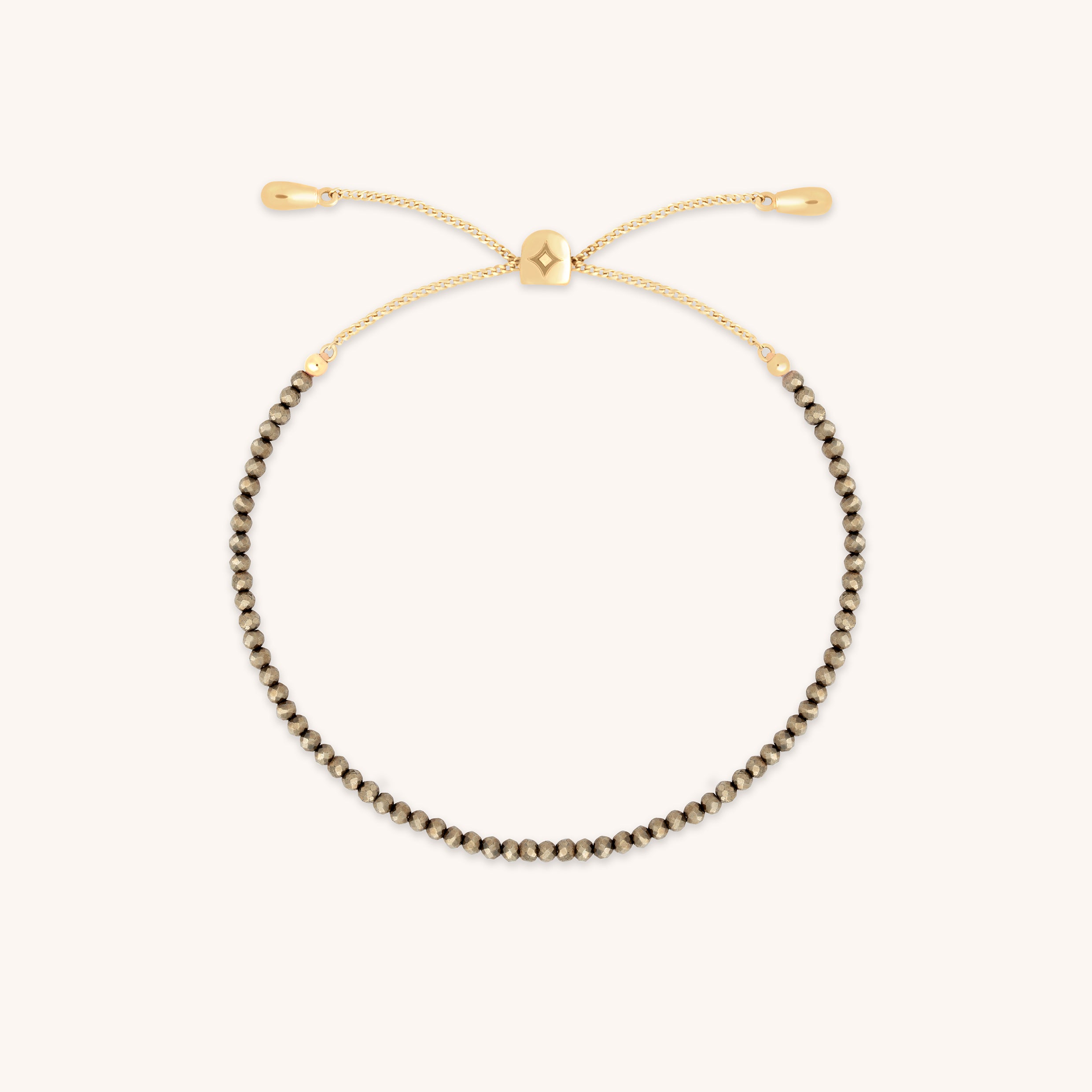 Ironstone Gemstone Bracelet in 9k Gold