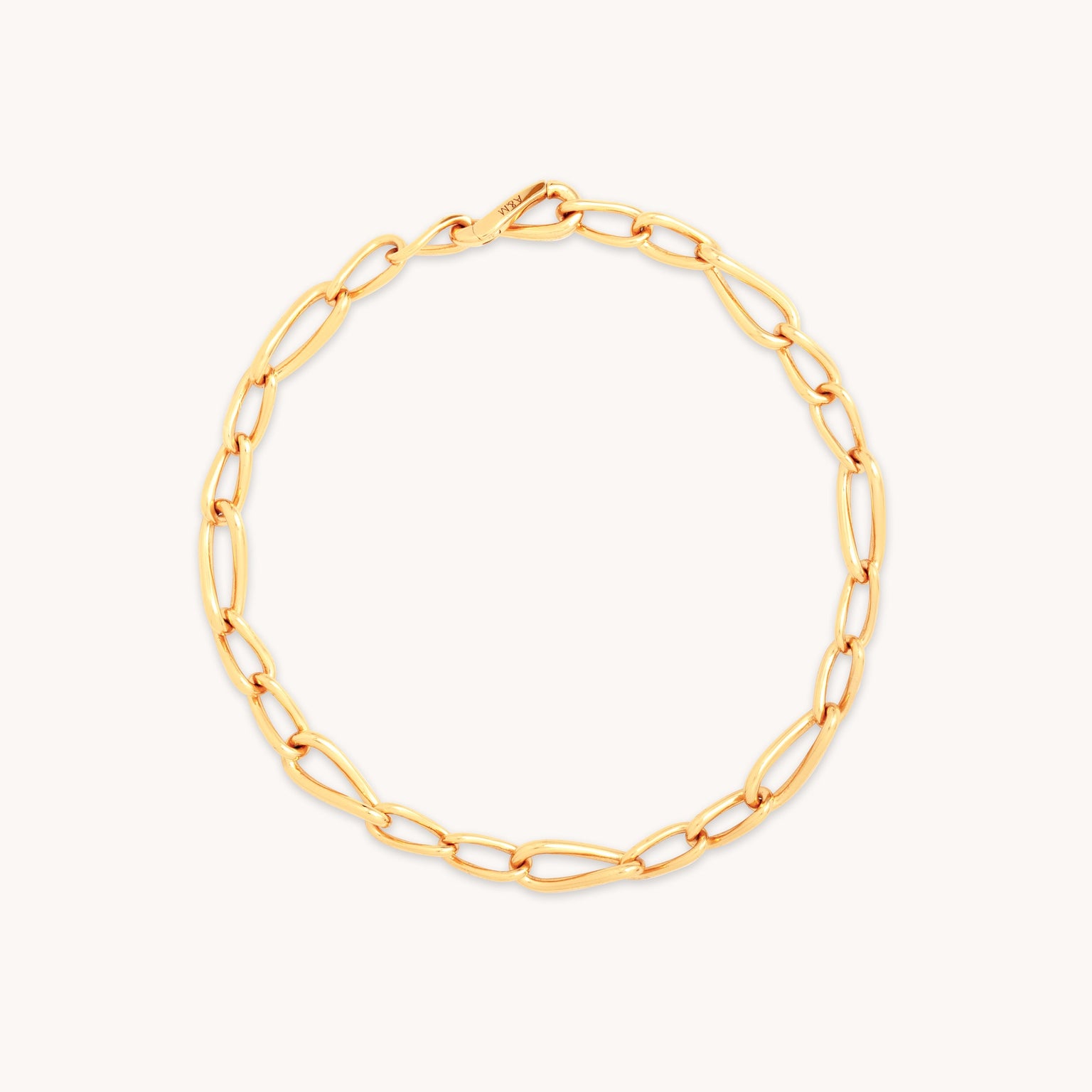 Infinite Slim Chain Bracelet in Gold