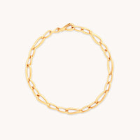 Infinite Slim Chain Bracelet in Gold