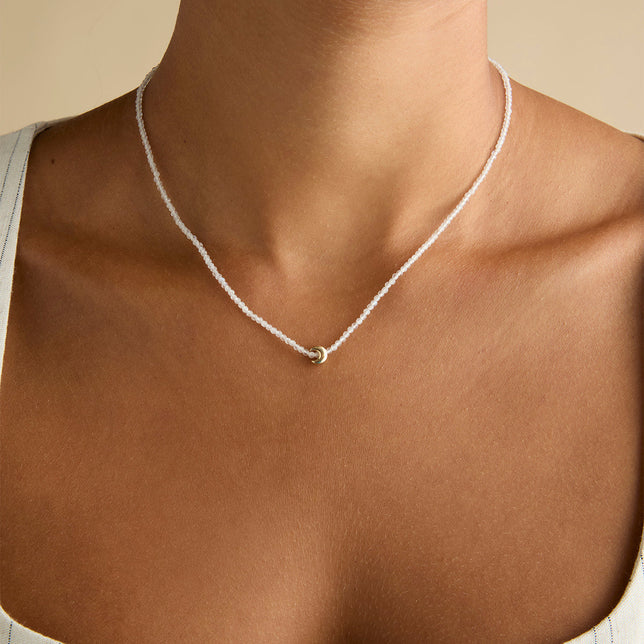 A&M Junior Collection - Moon Click Charm in 9k Gold - Click Charm - Astrid & Miyu