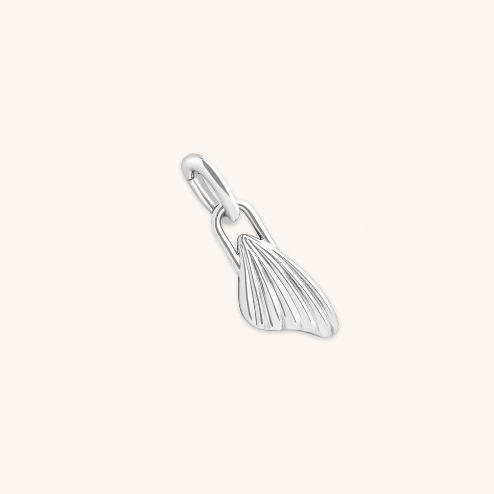 Wing Talisman Charm in Silver