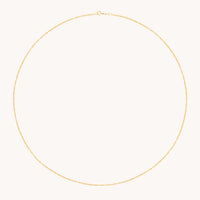 Astrid Chain Necklace in Solid Gold