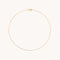 Marylebone Chain Anklet in Solid Gold
