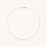 Marylebone Chain Anklet in Solid Gold