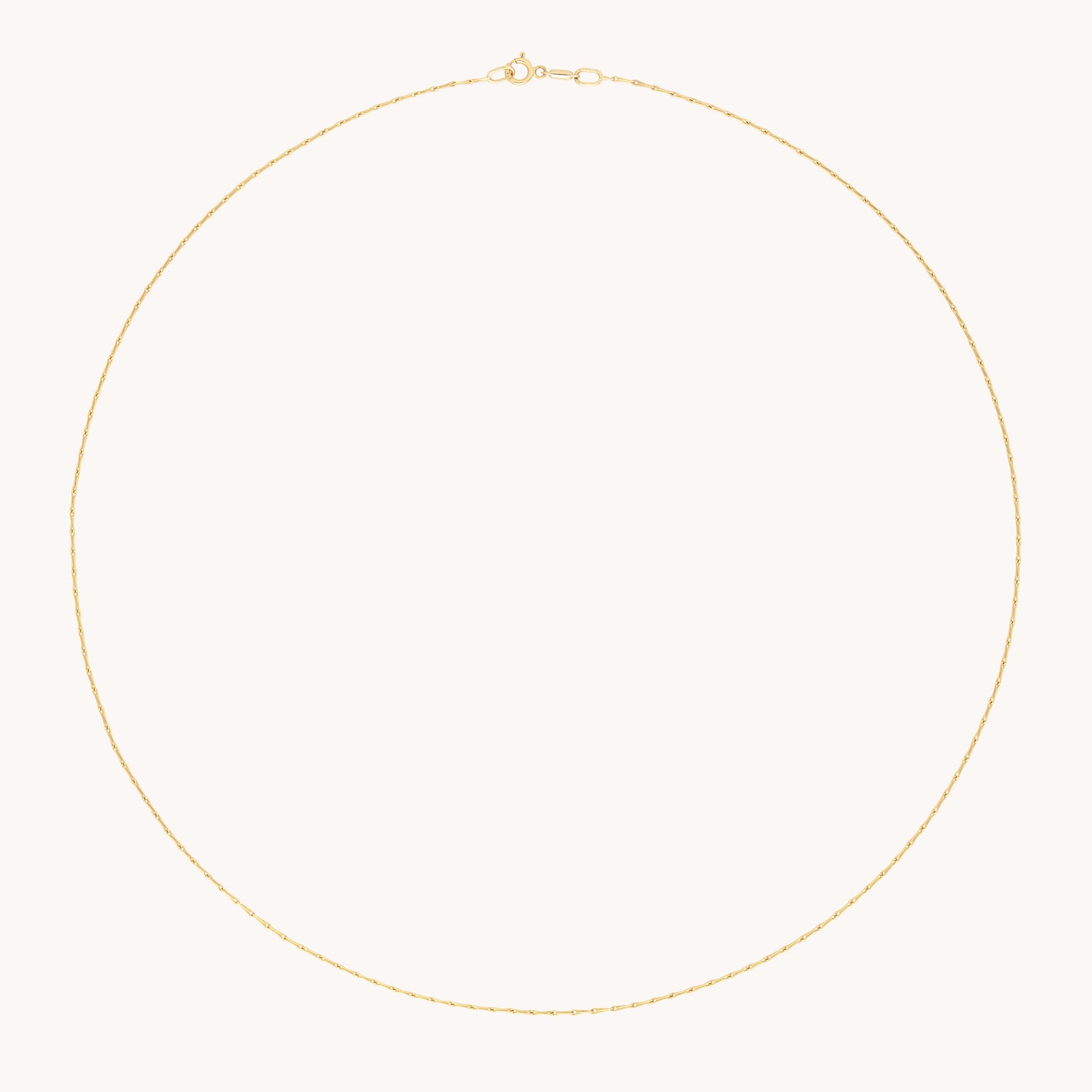 Marylebone Chain Necklace in Solid Gold