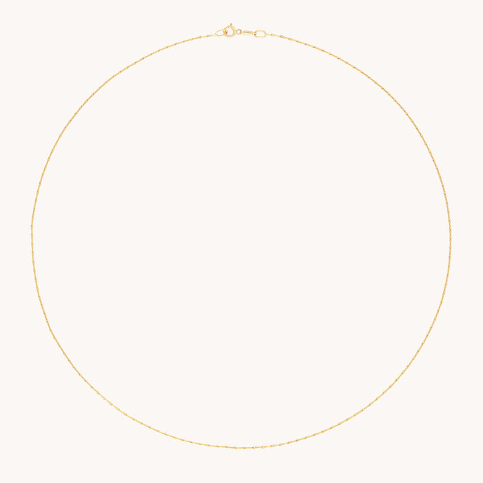 Marylebone Chain Necklace in Solid Gold