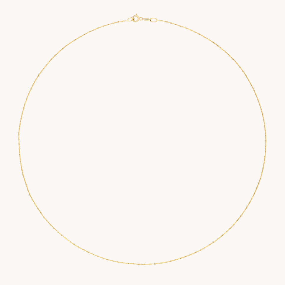 Marylebone Chain Necklace in Solid Gold