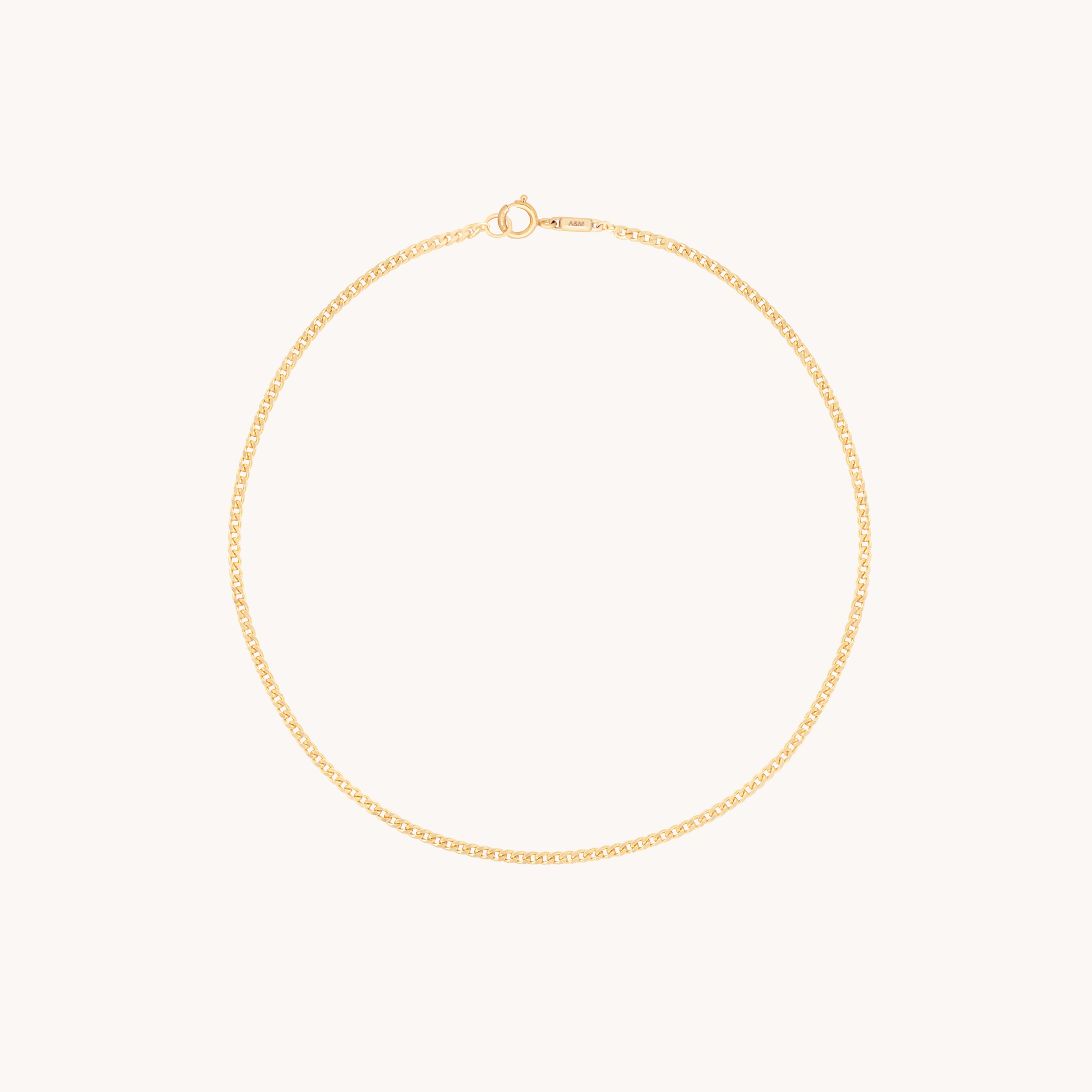 Bold Miyu Chain Bracelet in Solid Gold