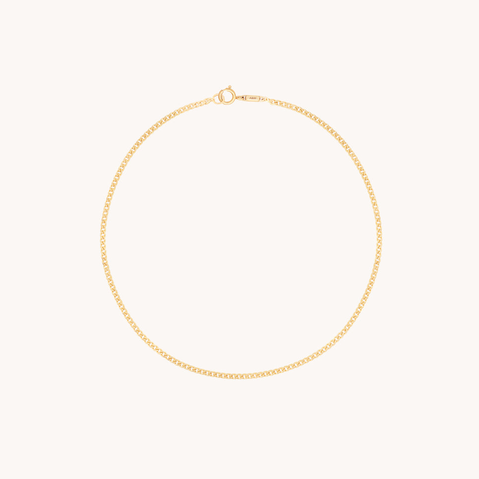 Bold Miyu Chain Bracelet in Solid Gold