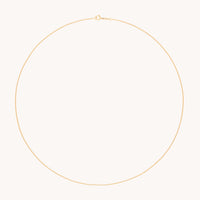 Miyu Chain Necklace in Solid Gold
