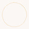 Piccadilly Chain Necklace in Solid Gold
