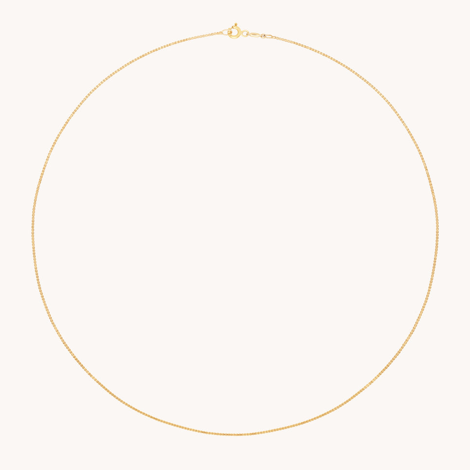Shoreditch Chain Necklace in Solid Gold