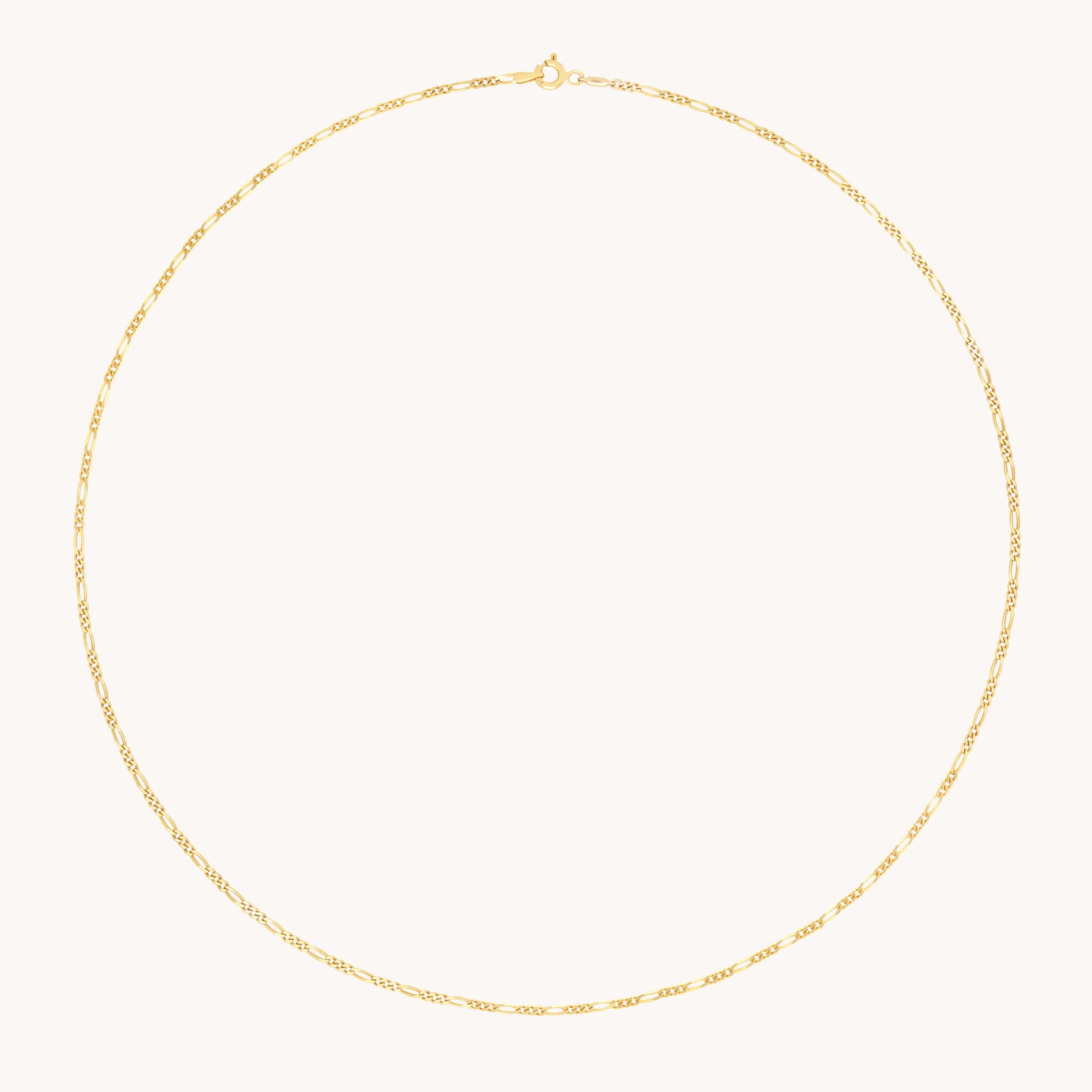 Soho Chain Necklace in Solid Gold