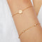 Aries Zodiac Bracelet in Gold