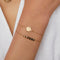 Libra Zodiac Bracelet in Gold