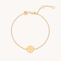 Virgo Zodiac Bracelet in Gold