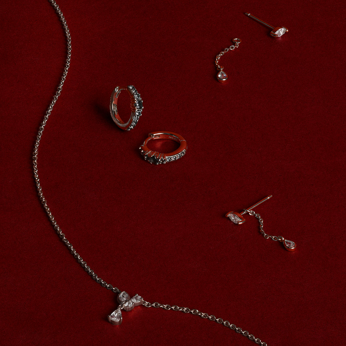 12 Day Advent Calendar in Silver