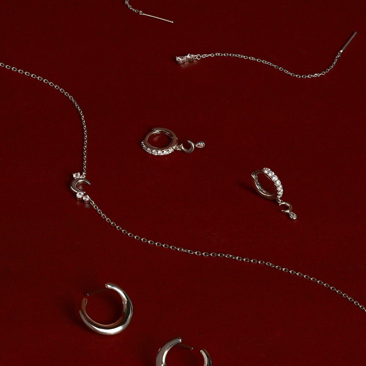 24 Day Advent Calendar in Silver