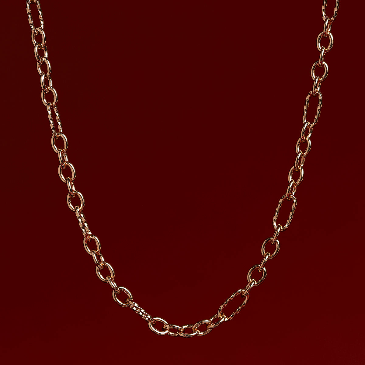 Bold Necklace Charming Gift Set in Gold