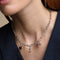 Bold Necklace Charming Gift Set in Silver
