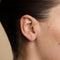 Cosmic Star Single Charm Hidden Helix in Solid White Gold