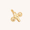 A&M x Hertility Uterus Charm in Gold