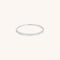 Diamond Eternity Ring in Solid White Gold