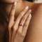 Astrid et Miyu Milestone Ring in Solid Gold-Astrid &amp; Miyu