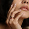 Astrid et Miyu Milestone Ring in Solid Gold-Astrid &amp; Miyu