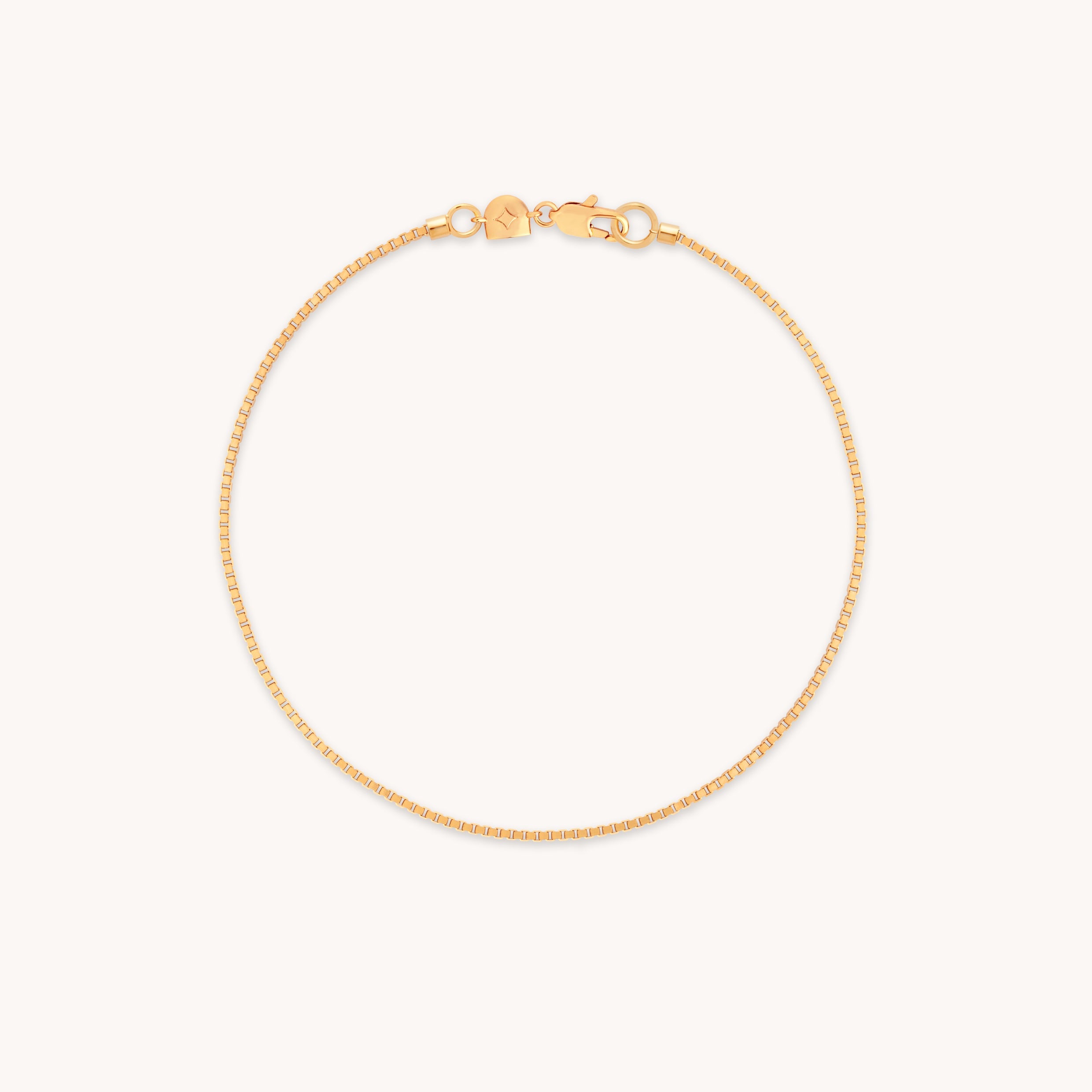 Essential Box Chain Bracelet in Gold