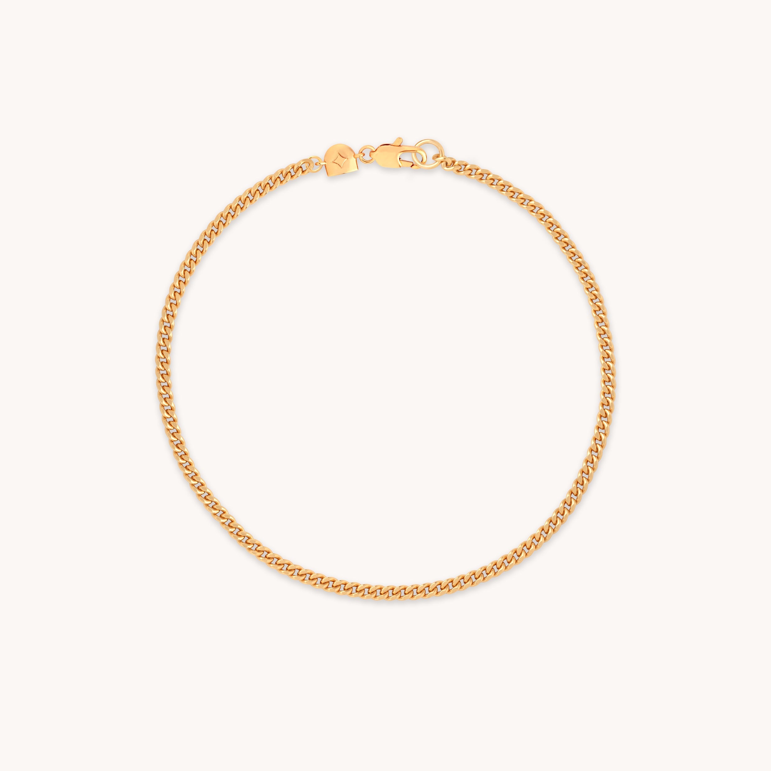 Essential Curb Chain Bracelet in Gold