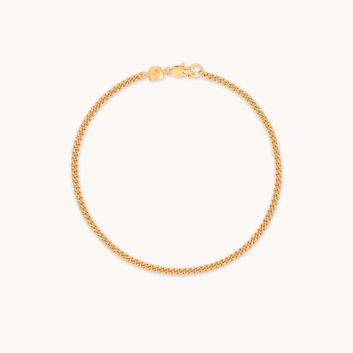 Essential Curb Chain Bracelet in Gold