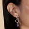 Kawa Stone December Clip Charm in Silver
