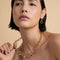 Moonstone June Clip Charm in Gold