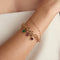Tourmaline October Clip Charm in Gold