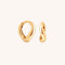 Wave Huggies in Gold