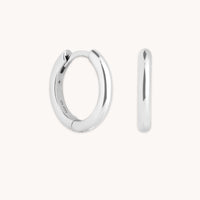 Essential Small Hoops in Silver