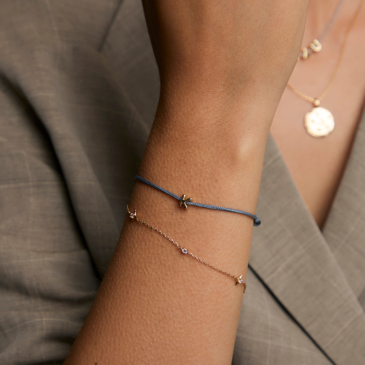 Story Strand Bracelet in Blue