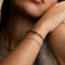 E Initial Click Charm in Solid Gold