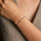 I Initial Click Charm in Solid Gold