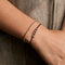 K Initial Click Charm in Solid Gold