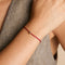 N Initial Click Charm in Solid Gold